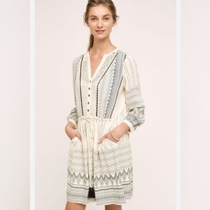 Anthropology Floreat Perrie Lace Dress